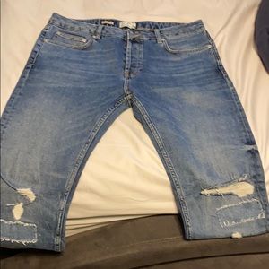Topman Skinny Stretch Denim
